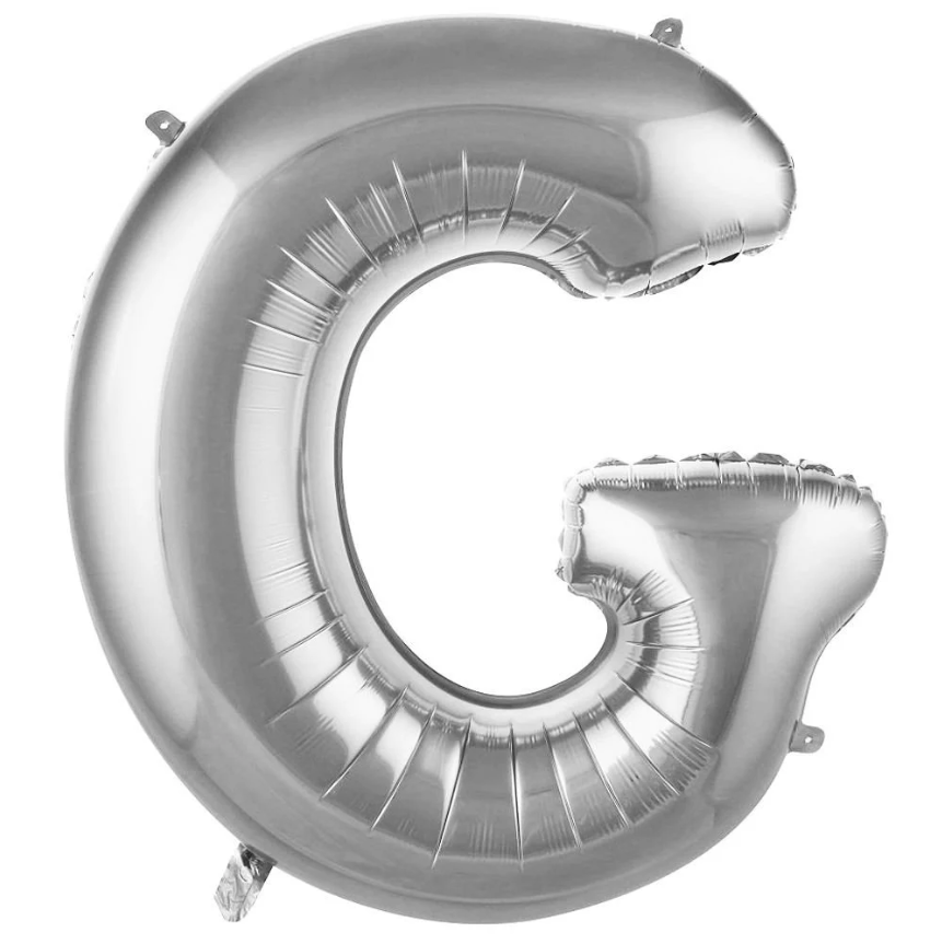 Folyo Balon Gümüş G 40 İnç 100 Cm